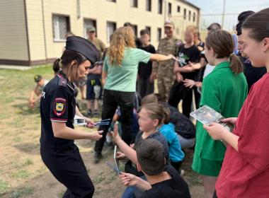 Филиал в Бурятии провёл военные игры и мастер-классы ко Дню защиты детей