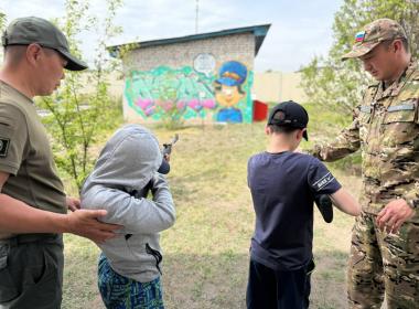 Филиал в Бурятии провёл военные игры и мастер-классы ко Дню защиты детей