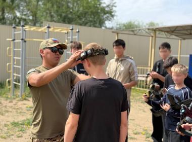 Филиал в Бурятии провёл военные игры и мастер-классы ко Дню защиты детей