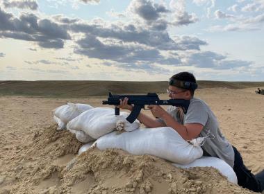 Центр «ВОИН» устроил битву в пустыне