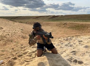 Центр «ВОИН» устроил битву в пустыне