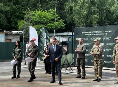 Директор Центра «ВОИН» открыл смену «Время юных героев» в Татарстане