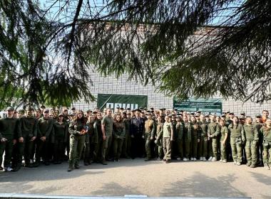 Чувашские курсанты встретились с Героем России Николаем Гавриловым