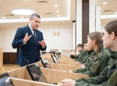 Бойцы спецотряда Центра «ВОИН» посетили Городскую Думу города Екатеринбург