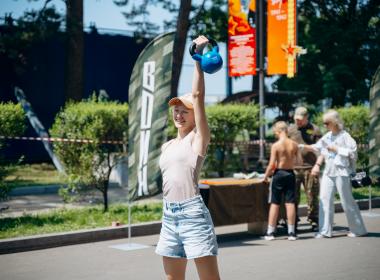 Жители Хабаровска прошли «Тропу воина» в День ветерана боевых действий