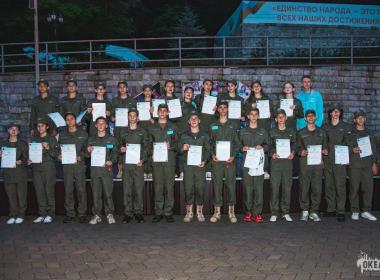 На Дальнем Востоке завершилась межрегиональная смена от Центра «ВОИН» «Время юных героев»