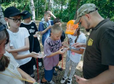 Центр «ВОИН» в лагере «Олимп»: патриотизм в действии