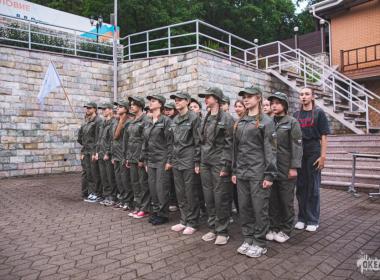 В «Океане» завершилась межрегиональная смена под руководством хабаровских инструкторов Центра «ВОИН»