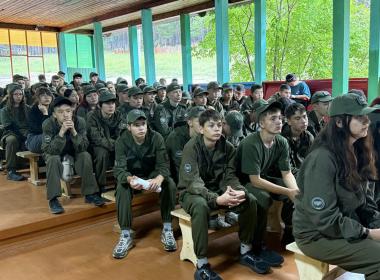 Курсантам филиала Центра «ВОИН» в Бурятии рассказали о символах России