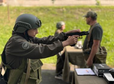 Прошло итоговое испытание курсантов второй смены «Время юных героев» в свердловском филиале.