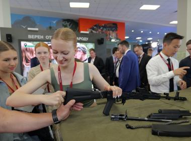 Центр «ВОИН» подготовил уникальный военно-спортивный городок для участников ВЭФ-2025