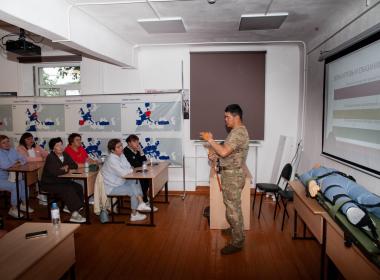 Центр «ВОИН» в Бурятии продолжает военную подготовку госслужащих