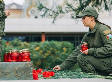 Курсанты Центра «ВОИН» почтили память Героев Куликовской битвы