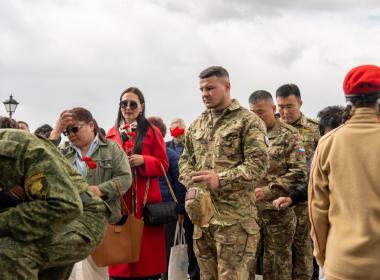 Центр «ВОИН» в Бурятии почтил память ветеранов Афганистана и СВО