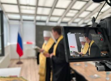 Состоялось освящение здания Центра «ВОИН»