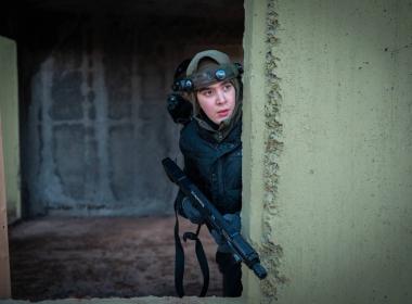 В Волгоградском филиале провели лазертаг для курсантов